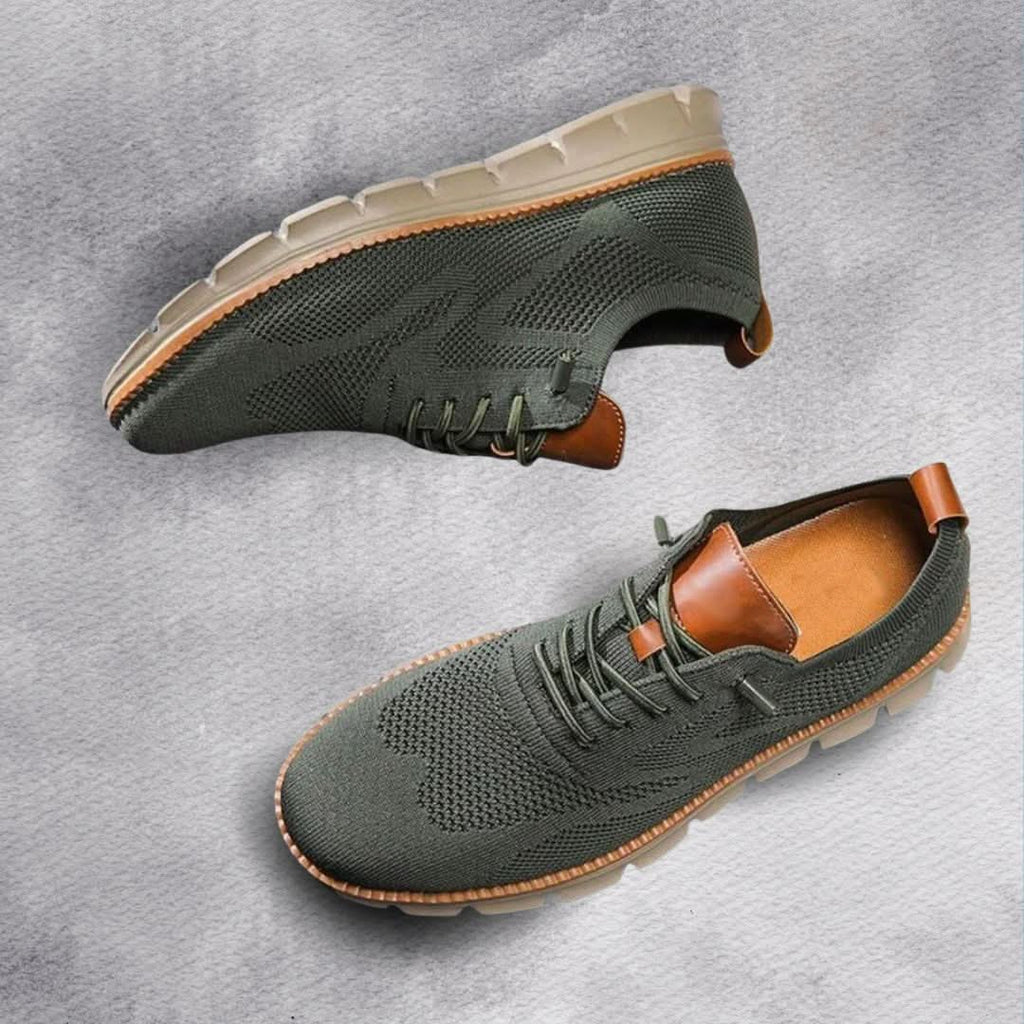 Casual Shoes Herren beige mit bequemer Passform und atmungsaktivem Design - 3 - Atelier-Zofia
