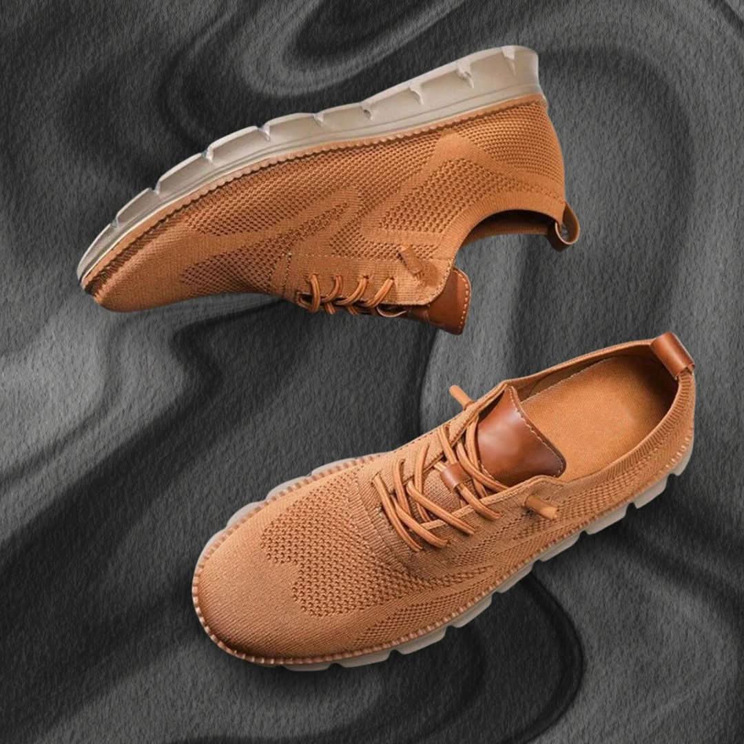 Casual Shoes Herren beige mit bequemer Passform und atmungsaktivem Design - 4 - Atelier-Zofia