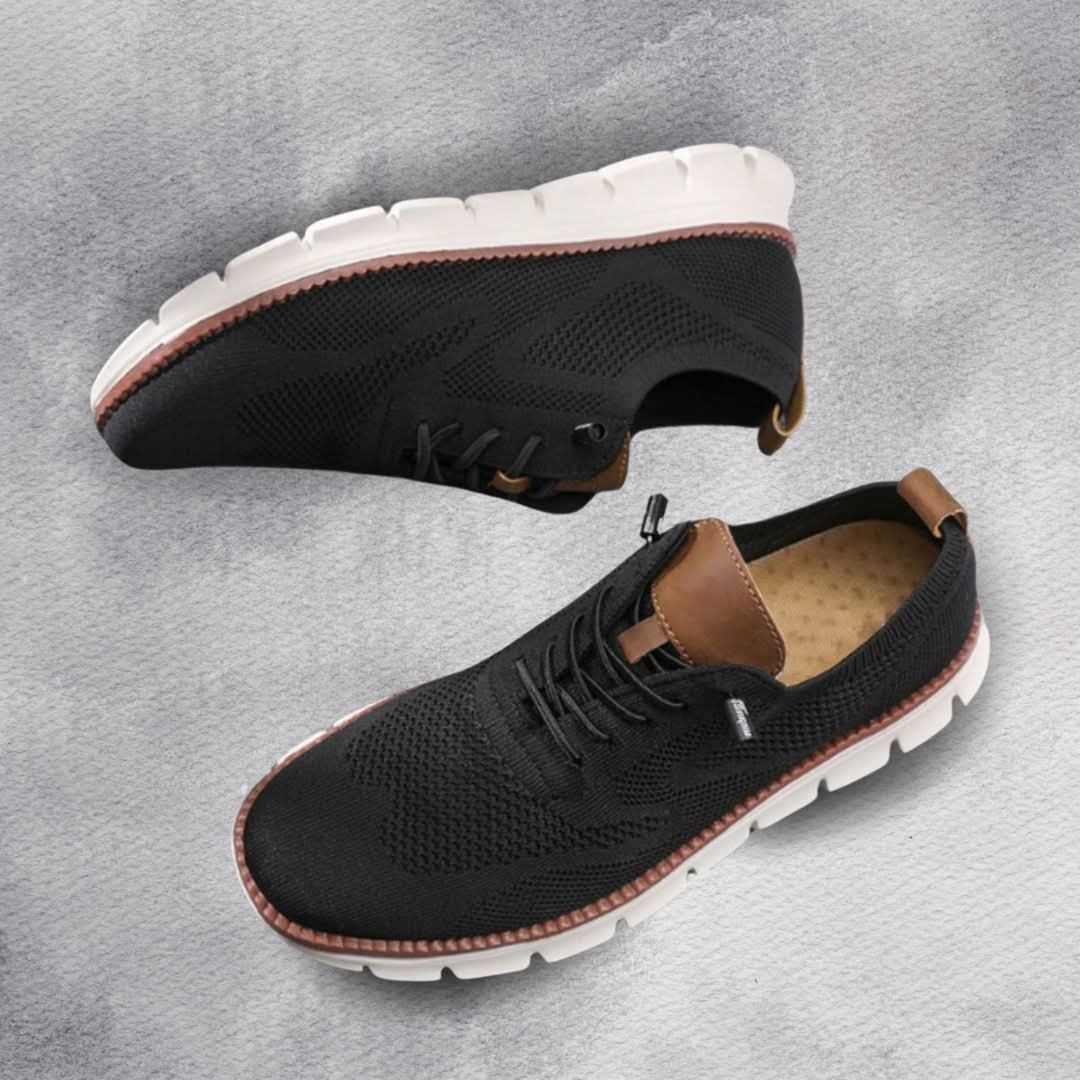 Casual Shoes Herren beige mit bequemer Passform und atmungsaktivem Design - 5 - Atelier-Zofia