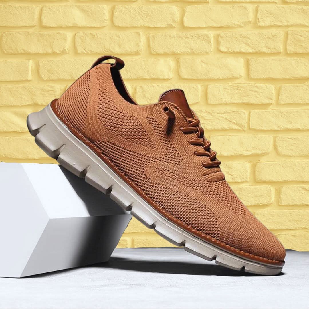 Casual Shoes Herren beige mit bequemer Passform und atmungsaktivem Design - 10 - Atelier-Zofia
