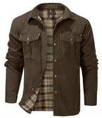 Jacke Herren schwarz tailliert mit praktischen Taschen - 11 - Atelier-Zofia