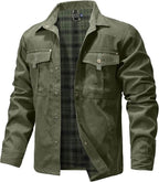 Jacke Herren schwarz tailliert mit praktischen Taschen - 13 - Atelier-Zofia