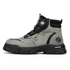 Damen Boots braun mit hohem Schnitt und rutschfester Sohle - 2 - Atelier-Zofia