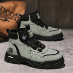 Damen Boots braun mit hohem Schnitt und rutschfester Sohle - 8 - Atelier-Zofia