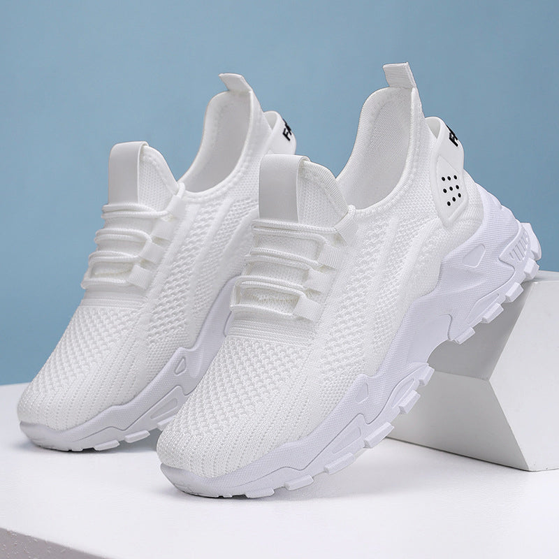 Sneakers Damen schwarz mit bequemer Passform und sportlichem Design - 4 - Atelier-Zofia