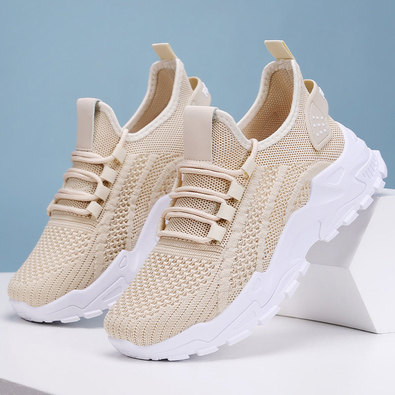 Sneakers Damen schwarz mit bequemer Passform und sportlichem Design - 5 - Atelier-Zofia