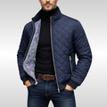Steppjacke Herren schwarz tailliert mit praktischen Taschen - 1 - Atelier-Zofia