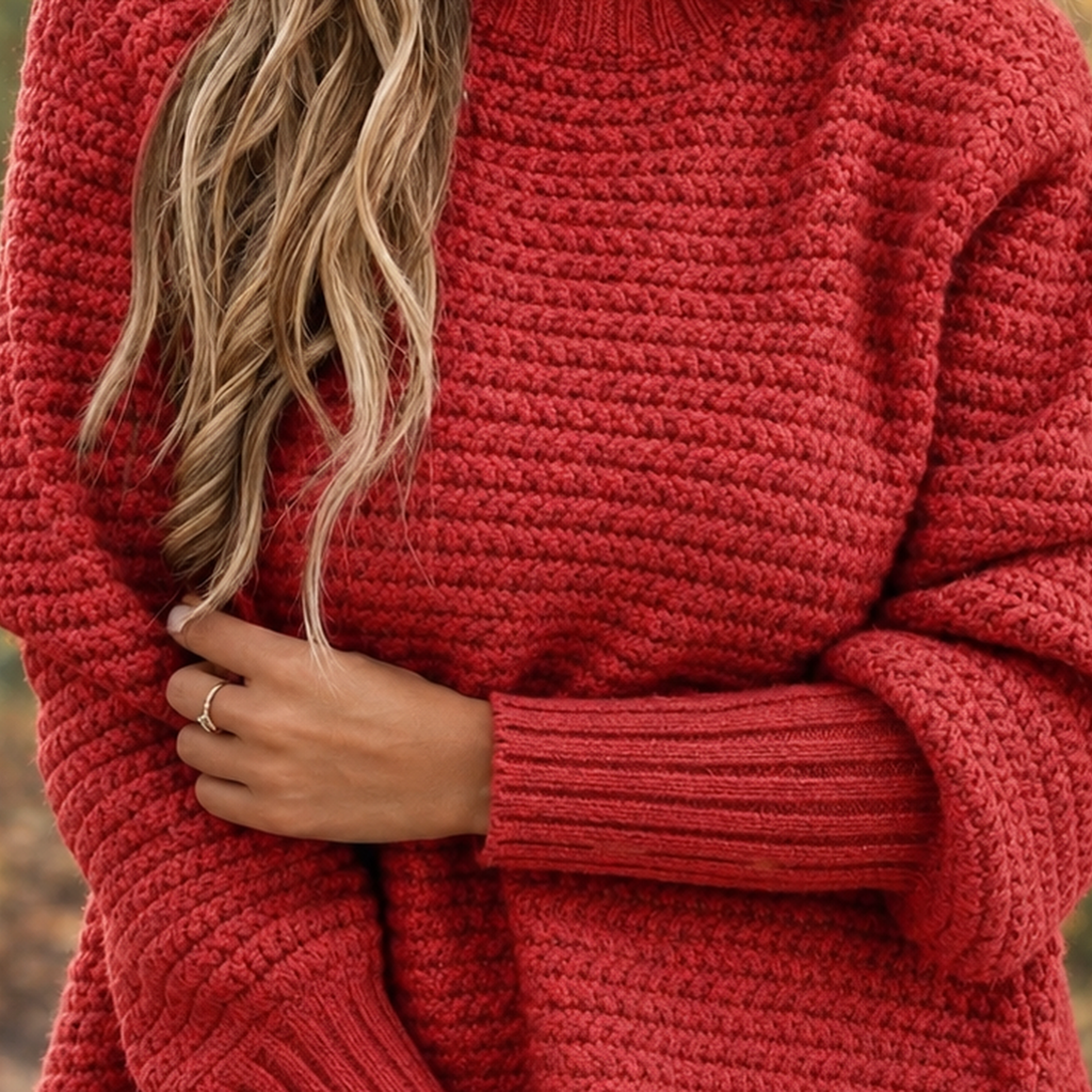 Pullover Damen mit modernem Schnitt und lässigem Stil | A&Z - 2 - Atelier-Zofia