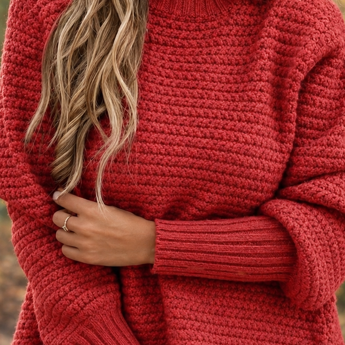 Pullover Damen mit modernem Schnitt und lässigem Stil | A&Z - 2 - Atelier-Zofia