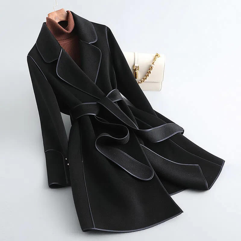 Trench Coat Damen mit Taillengürtel und eleganter Silhouette | A&Z - 5 - Atelier-Zofia