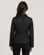 Jacke Damen schwarz tailliert mit Knopfverschluss - 4 - Atelier-Zofia