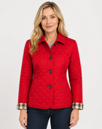 Jacke Damen schwarz tailliert mit Knopfverschluss - 5 - Atelier-Zofia