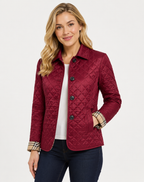 Jacke Damen schwarz tailliert mit Knopfverschluss - 7 - Atelier-Zofia