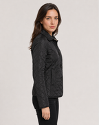 Jacke Damen schwarz tailliert mit Knopfverschluss - 8 - Atelier-Zofia