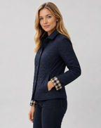 Jacke Damen schwarz tailliert mit Knopfverschluss - 10 - Atelier-Zofia
