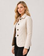 Jacke Damen schwarz tailliert mit Knopfverschluss - 14 - Atelier-Zofia