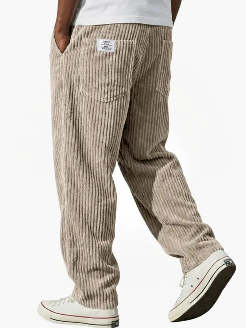 Herren Cargo-Hosen grau weit mit praktischen Taschen - 3 - Atelier-Zofia