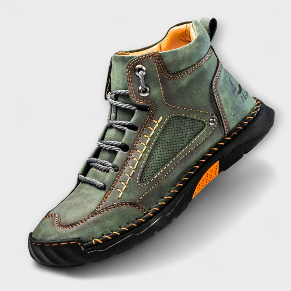 Schuhe Herren blau mit atmungsaktiven Details und rutschfester Sohle - 6 - Atelier-Zofia