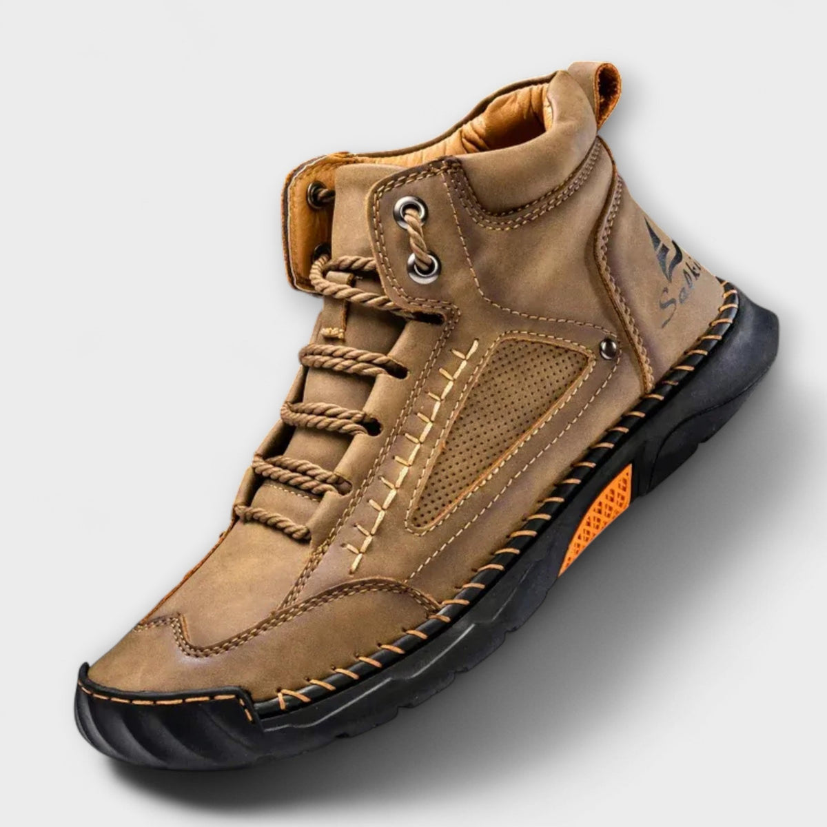 Schuhe Herren blau mit atmungsaktiven Details und rutschfester Sohle - 9 - Atelier-Zofia