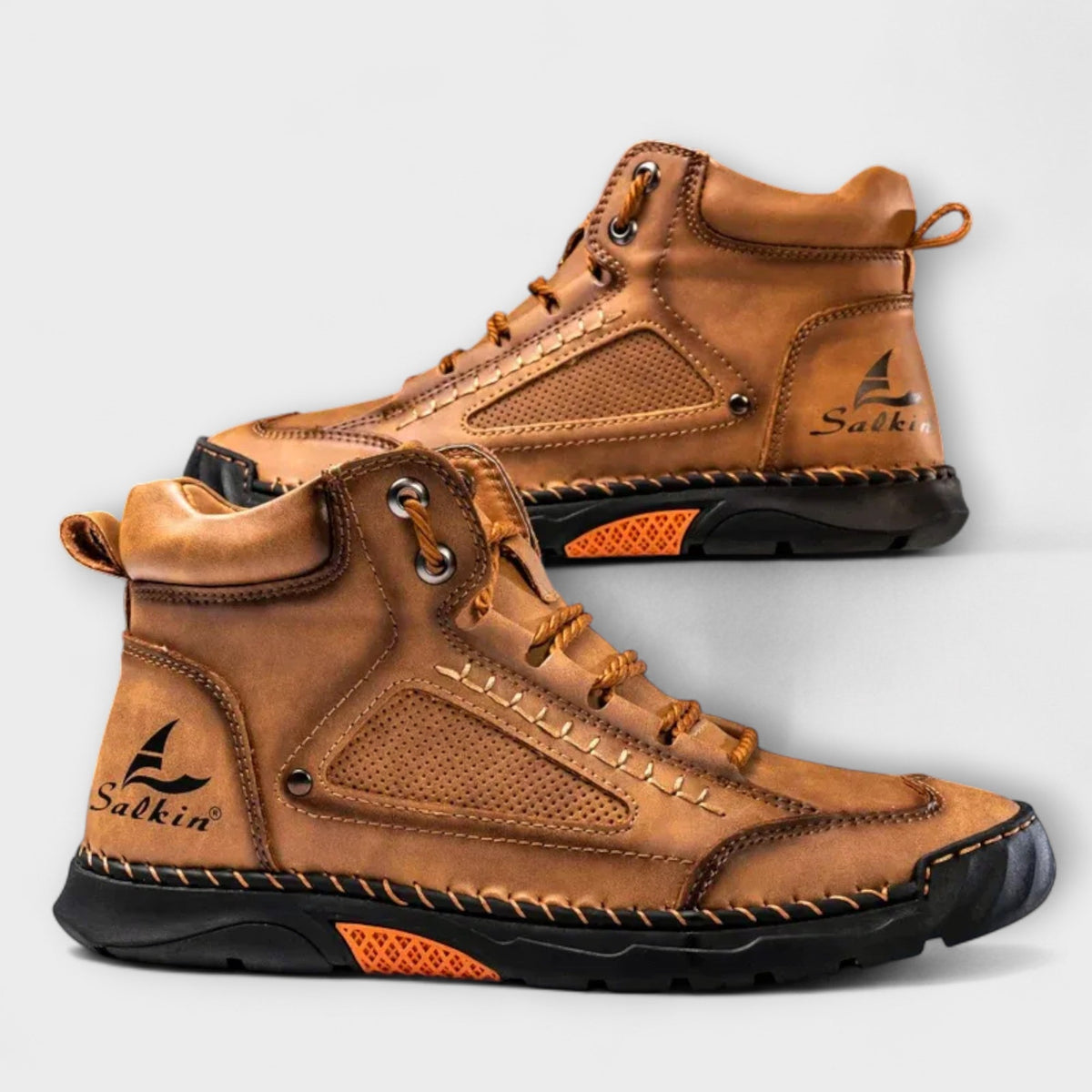 Schuhe Herren blau mit atmungsaktiven Details und rutschfester Sohle - 11 - Atelier-Zofia