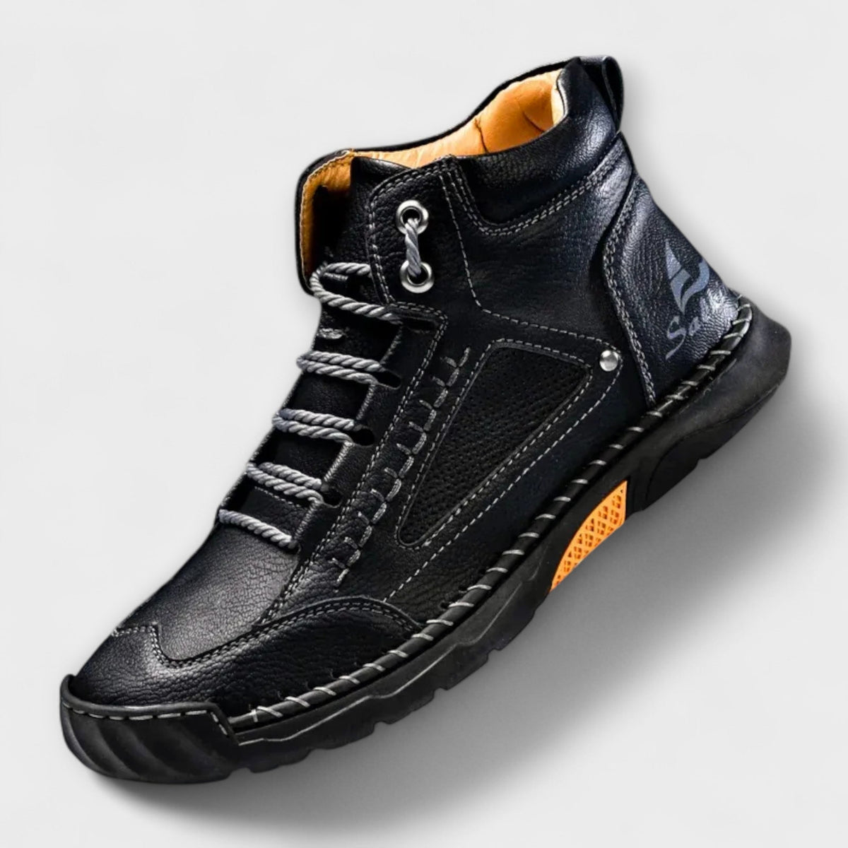 Schuhe Herren blau mit atmungsaktiven Details und rutschfester Sohle - 16 - Atelier-Zofia