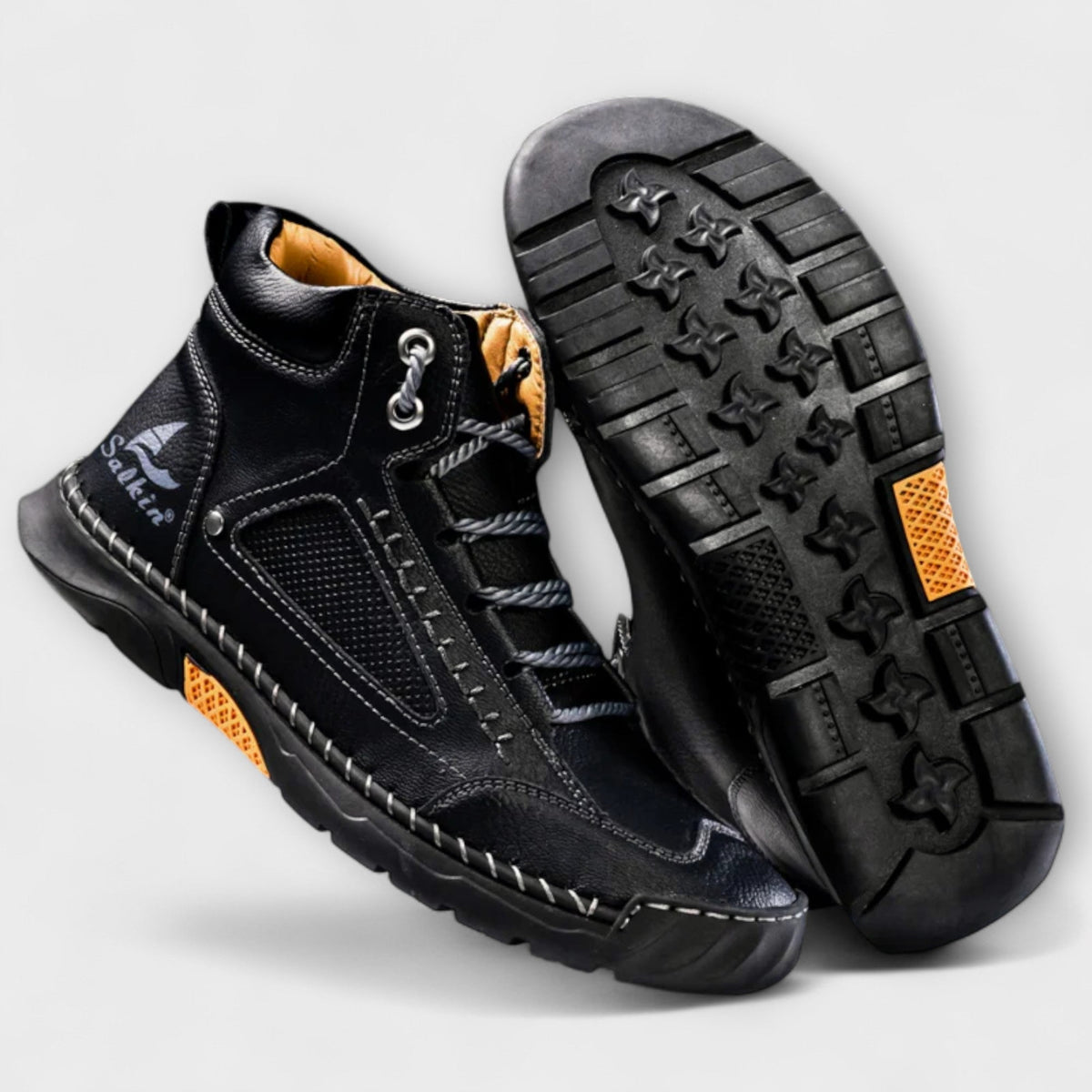 Schuhe Herren blau mit atmungsaktiven Details und rutschfester Sohle - 23 - Atelier-Zofia