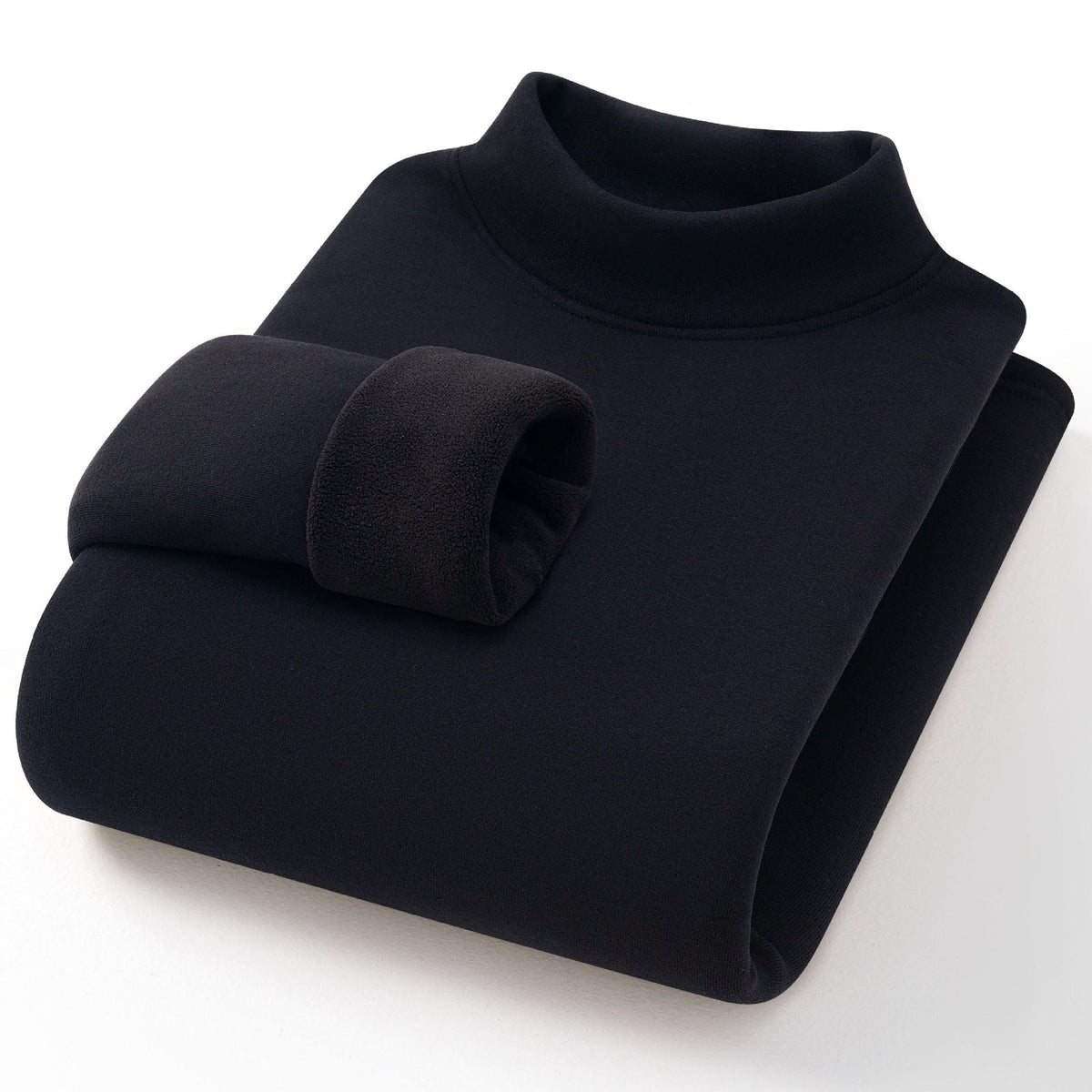 Pullover Damen weiß figurbetont mit Stehkragen - 2 - Atelier-Zofia