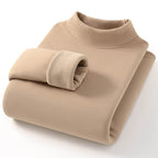 Pullover Damen weiß figurbetont mit Stehkragen - 4 - Atelier-Zofia