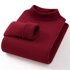 Pullover Damen weiß figurbetont mit Stehkragen - 5 - Atelier-Zofia