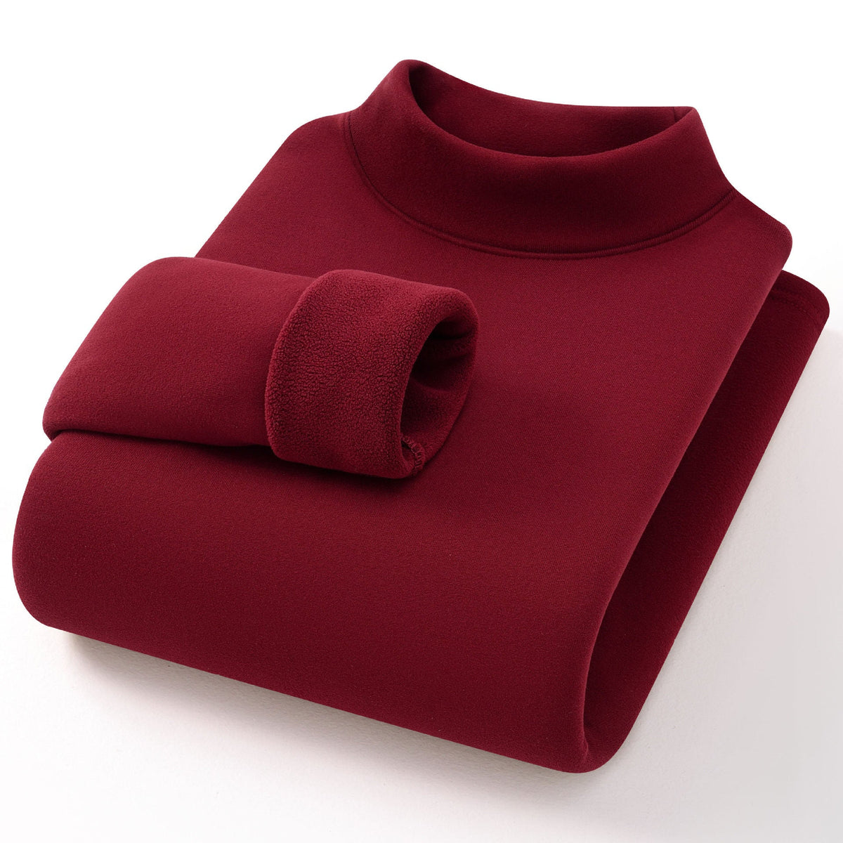 Pullover Damen weiß figurbetont mit Stehkragen - 5 - Atelier-Zofia