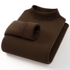 Pullover Damen weiß figurbetont mit Stehkragen - 6 - Atelier-Zofia