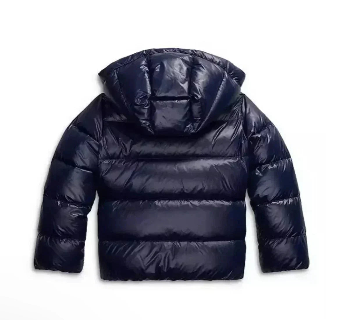 Damen Winterjacke schwarz tailliert mit Kapuze - 5 - Atelier-Zofia