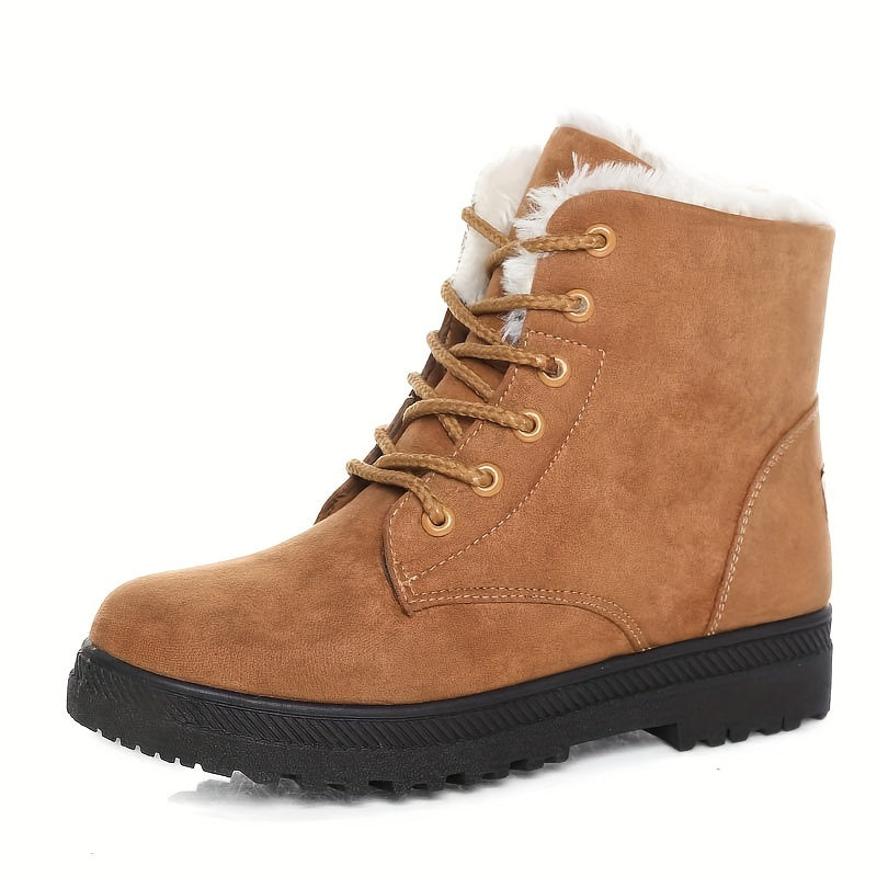 Boots Damen schwarz mit warmem Innenfutter - 7 - Atelier-Zofia