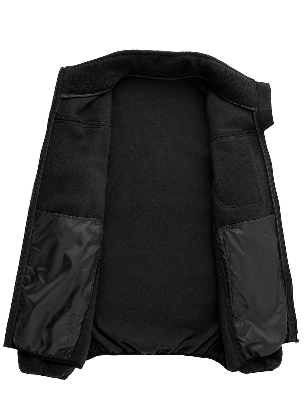 Jacke Herren braun tailliert mit Stehkragen und praktischen Taschen - 14 - Atelier-Zofia