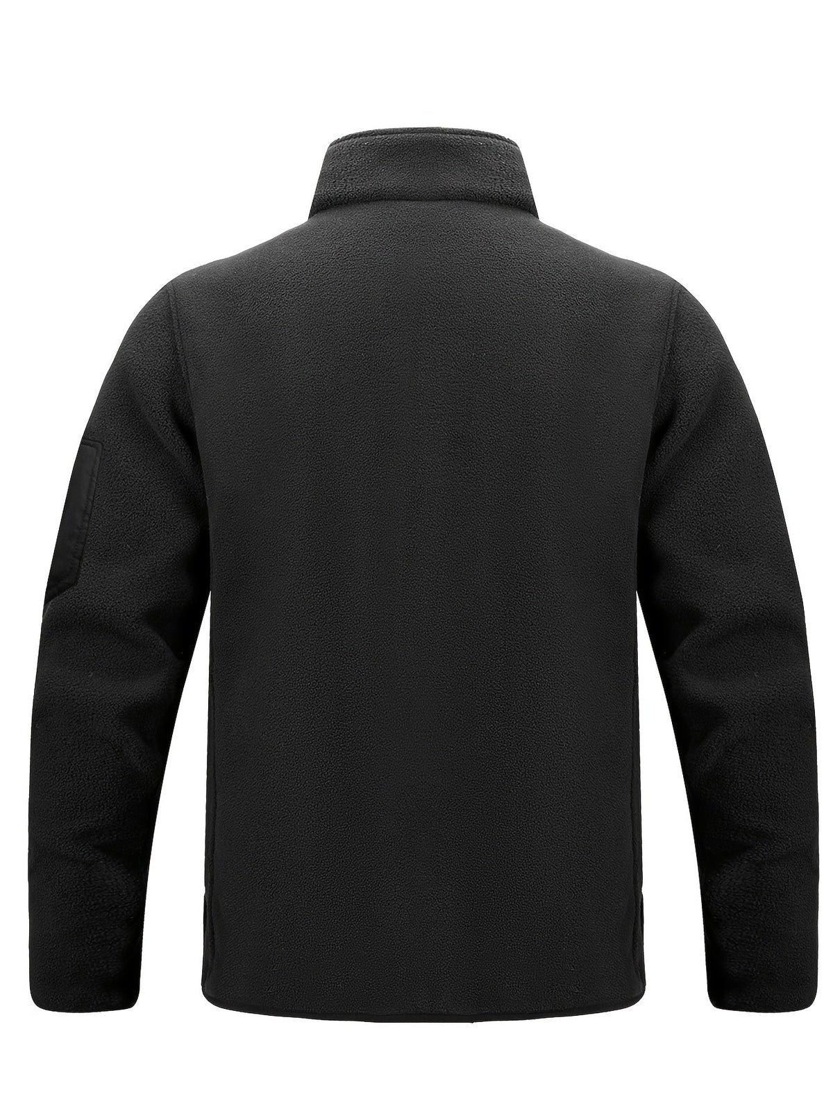 Jacke Herren braun tailliert mit Stehkragen und praktischen Taschen - 15 - Atelier-Zofia