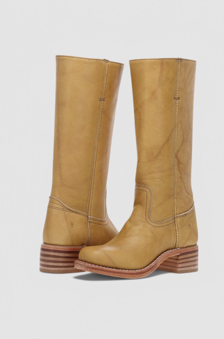 Boots Damen schwarz figurbetont mit Blockabsatz - 4 - Atelier-Zofia