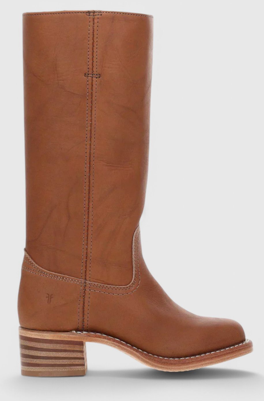 Boots Damen schwarz figurbetont mit Blockabsatz - 9 - Atelier-Zofia