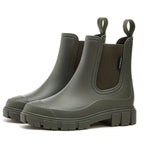 Chelsea Boots Damen beige mit rutschfester Gummisohle - 5 - Atelier-Zofia