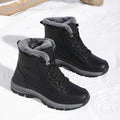 Boots Damen schwarz mit warmem Futter und rutschfester Sohle - 1 - Atelier-Zofia