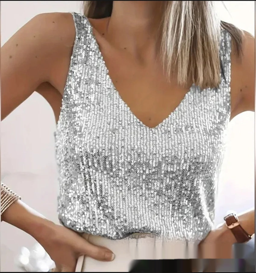 Bluse Damen schwarz figurbetont mit V-Ausschnitt - 3 - Atelier-Zofia