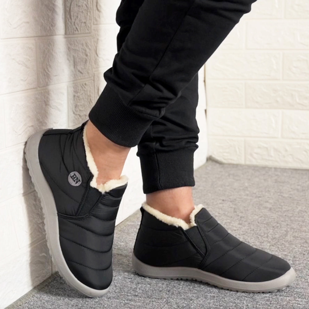 Modische Damen Stiefeletten im komfortablen Slip-On Stil - 7 - Atelier-Zofia