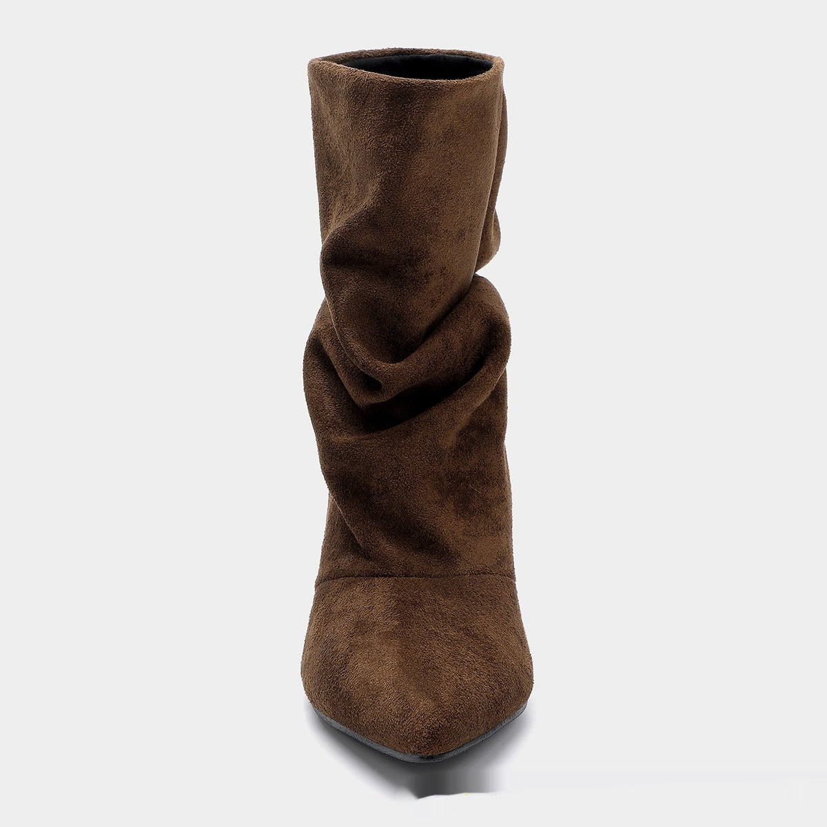 Damen Stiefel im Slouchy-Stil mit Spitzem Zeh - 2 - Atelier-Zofia