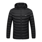 Leichte Heizjacke für Herren mit abnehmbarem Kragen - 3 - Atelier-Zofia