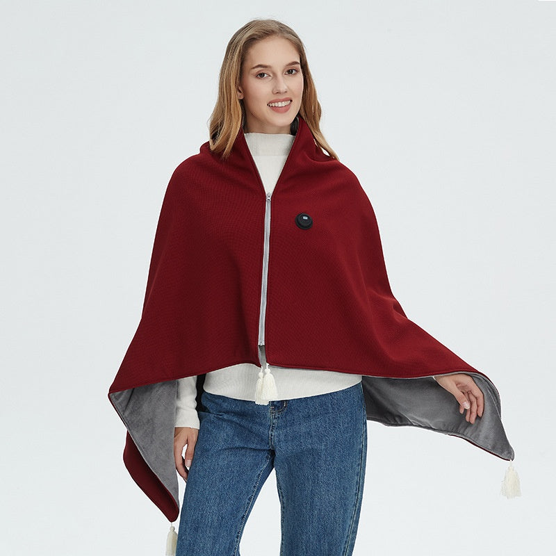 Eleganter Damen-Wurfschal mit besonderem Design - 1 - Atelier-Zofia