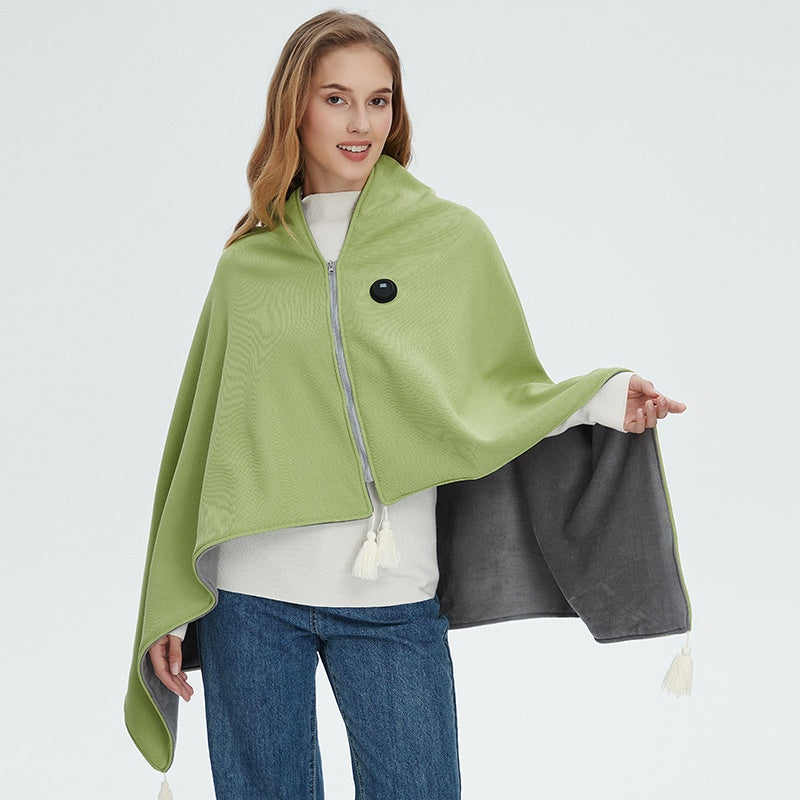 Eleganter Damen-Wurfschal mit besonderem Design - 2 - Atelier-Zofia