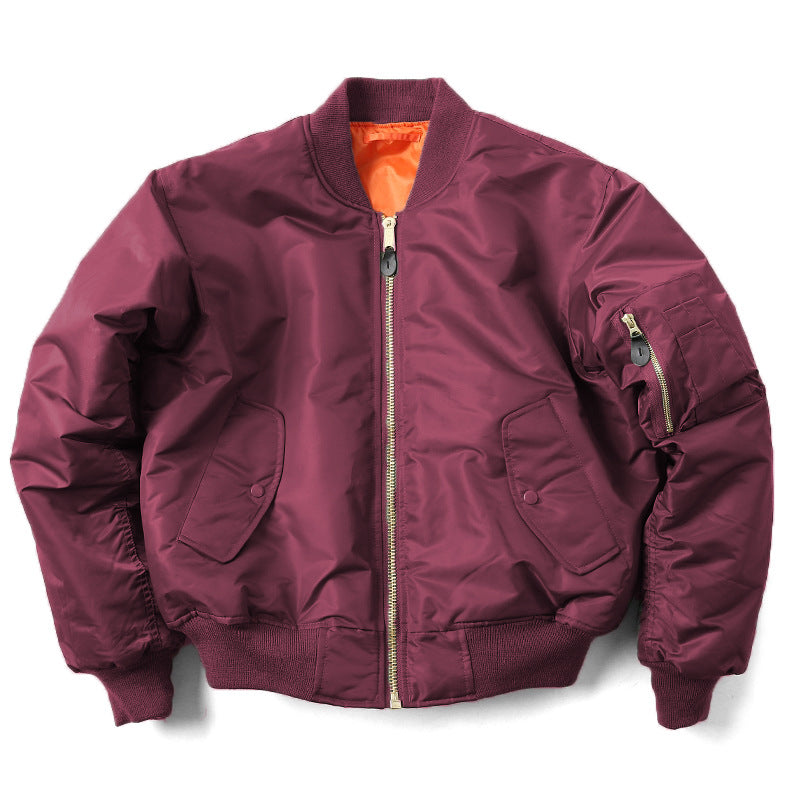 Damen Bomberjacke im lässigen Design mit 3D-Taschen - 4 - Atelier-Zofia