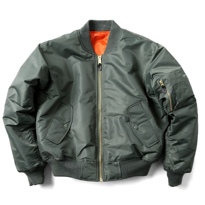 Damen Bomberjacke im lässigen Design mit 3D-Taschen - 7 - Atelier-Zofia