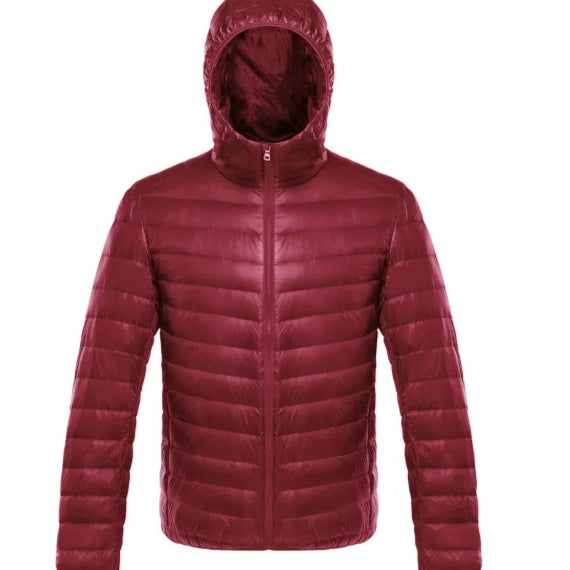 Leichte Kapuzenjacke für Herren im Lässigen Design für den Alltag - 1 - Atelier-Zofia