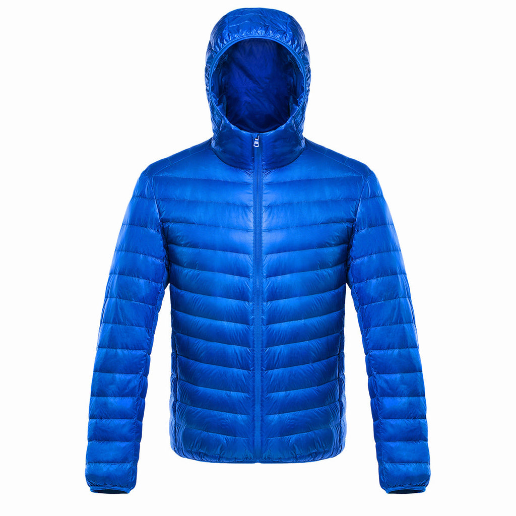 Leichte Kapuzenjacke für Herren im Lässigen Design für den Alltag - 2 - Atelier-Zofia