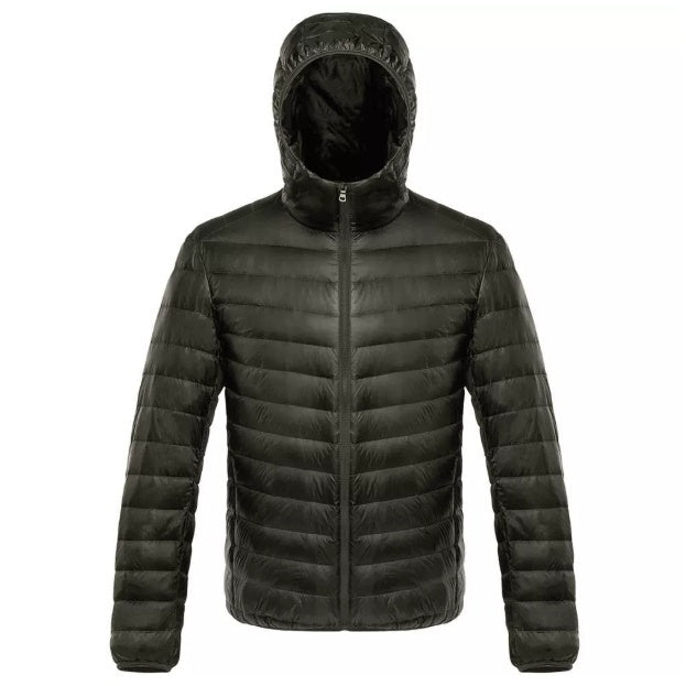 Leichte Kapuzenjacke für Herren im Lässigen Design für den Alltag - 3 - Atelier-Zofia